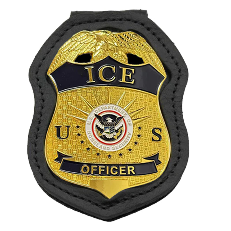 U.S Ice Officer BADGE Replica Movie Props